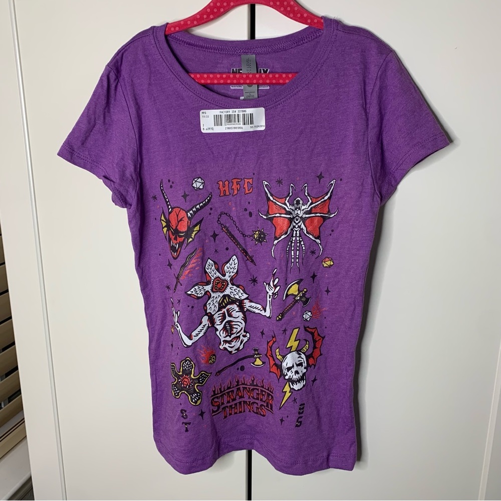 NWT Netflix The Stranger Things Graphic T-Shirt